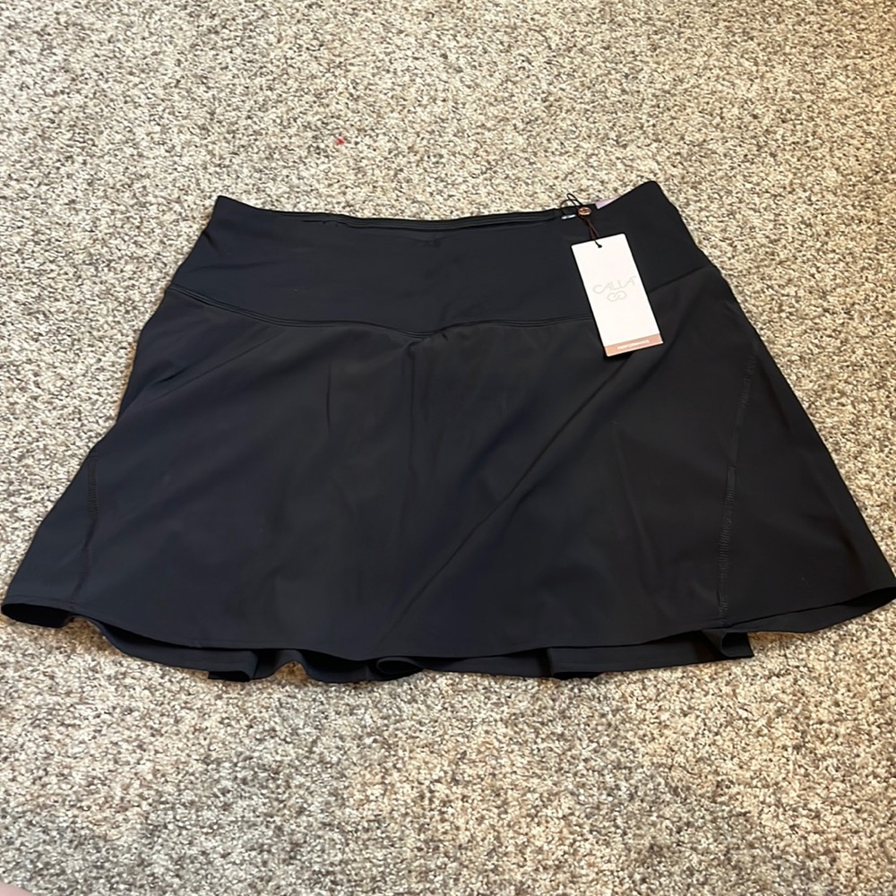 Calia black athletic skirt